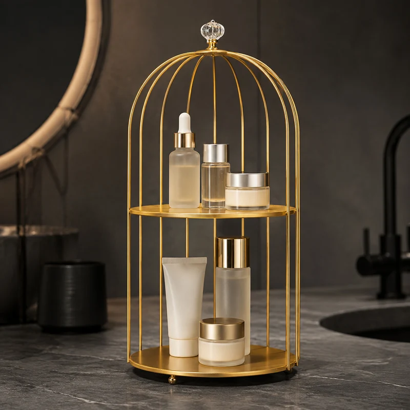 Decorative Two-Layer Display Stand