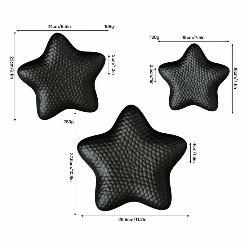 Decorative Star Shaped Bowl Set
