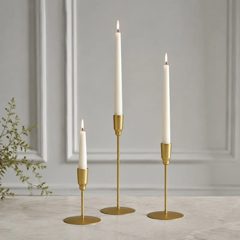 Modern Accent Candle Holder