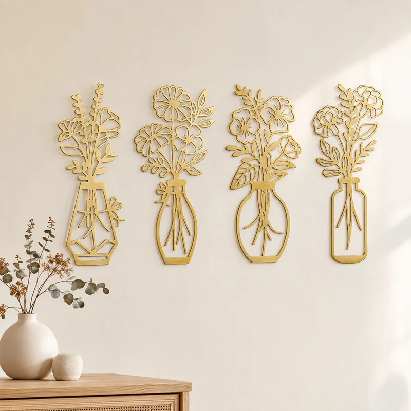 Artistic Flower Vase Decoration