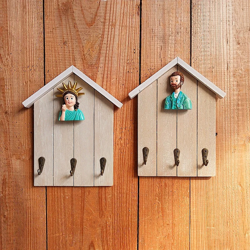 Playful Decorative Wall Hook Rack