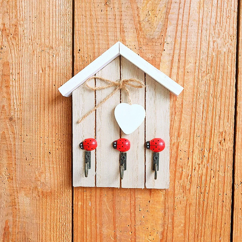 Playful Rabbits Theme Wall Hook Rack