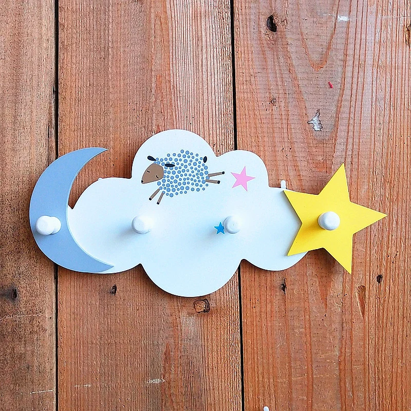 Wall-mounted Decorative Hooks
