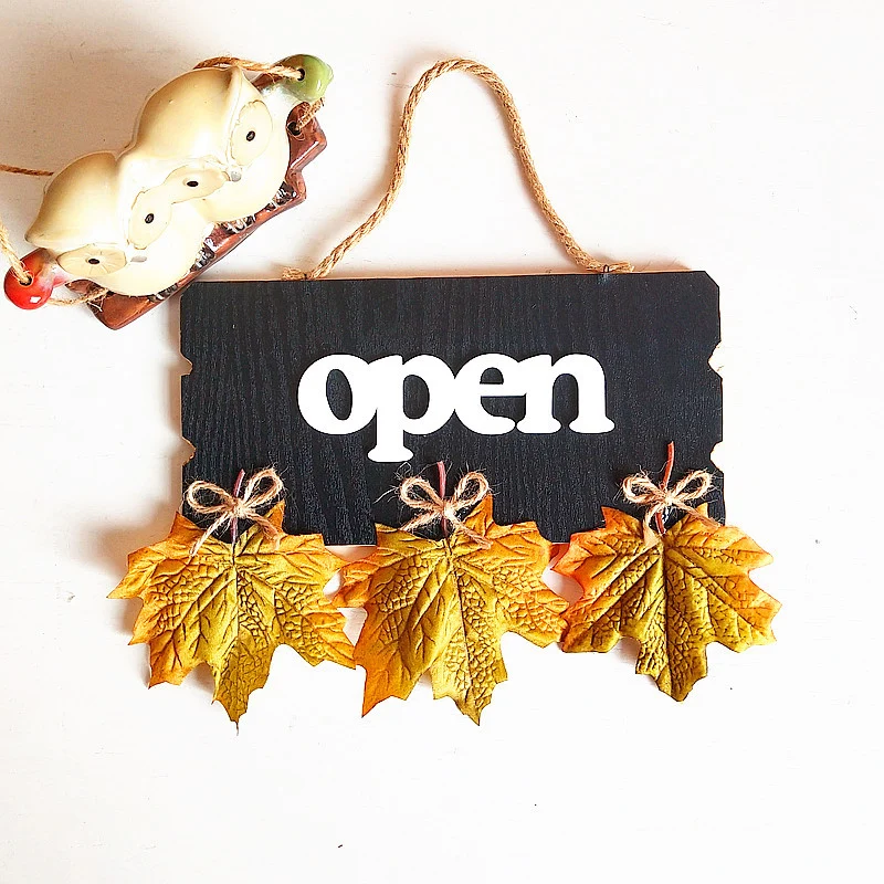 Rustic Decorative Hanging Sign Set