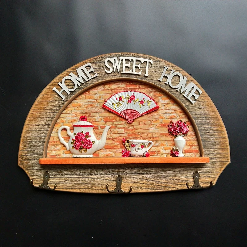 Home Sweet Home Decorative Wall Shelf