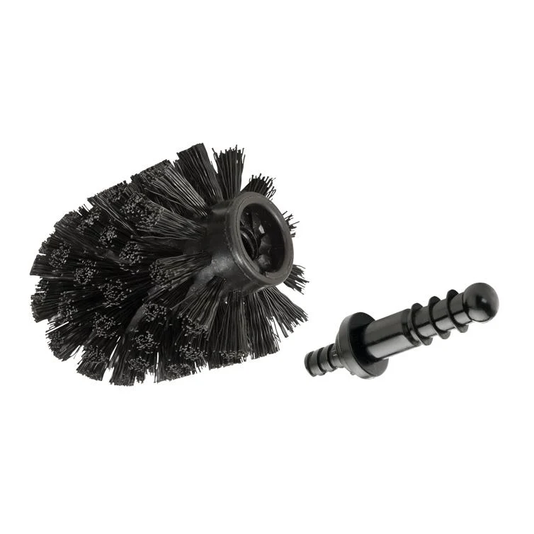 ersatzbürste f.wc-garni.m.adapter schw.