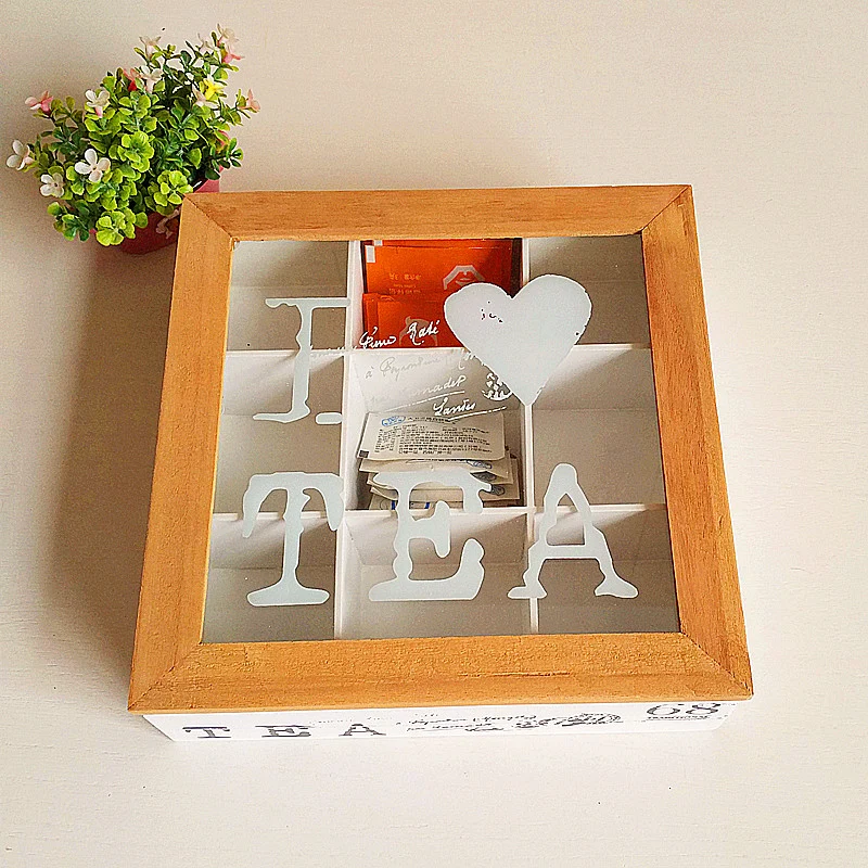 Decorative Tea Storage Organizer