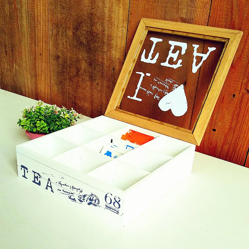 Decorative Tea Storage Organizer