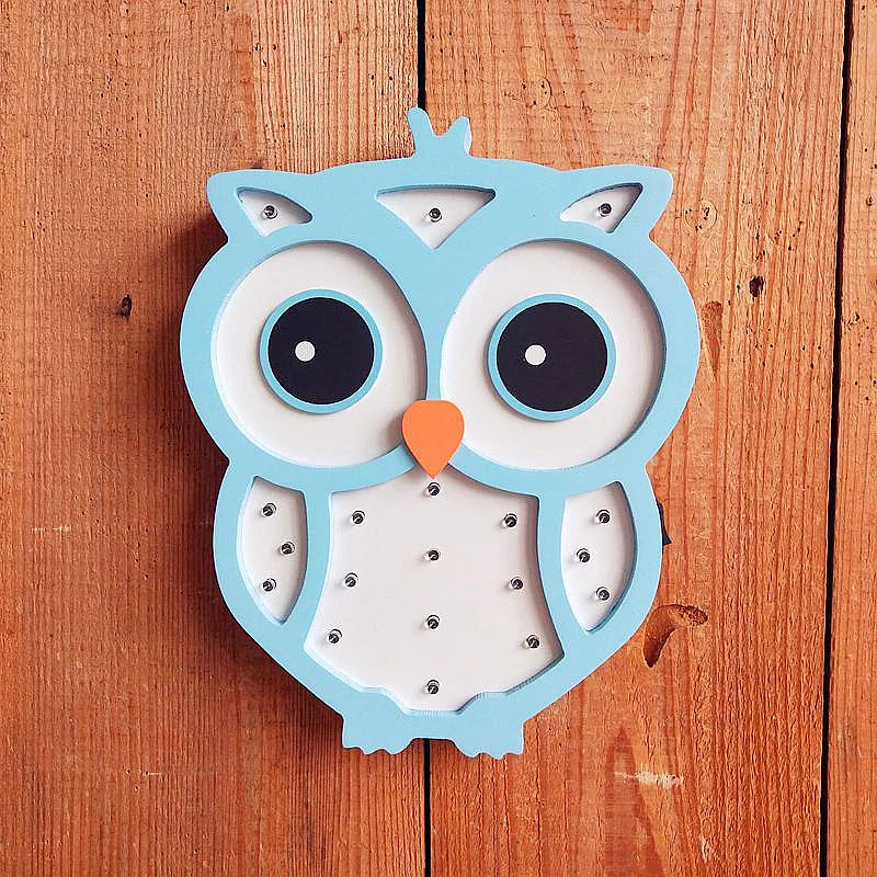 Decorative Owl Wall Lamp