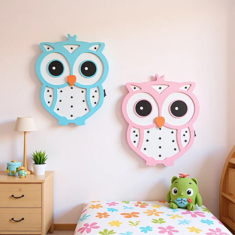 Decorative Owl Wall Lamp