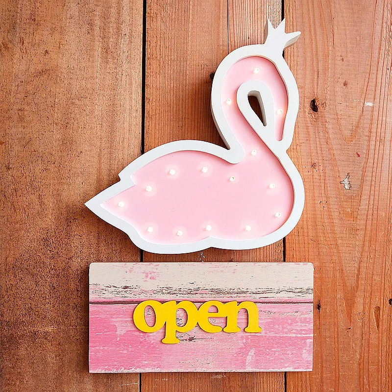 Decorative LED Swan