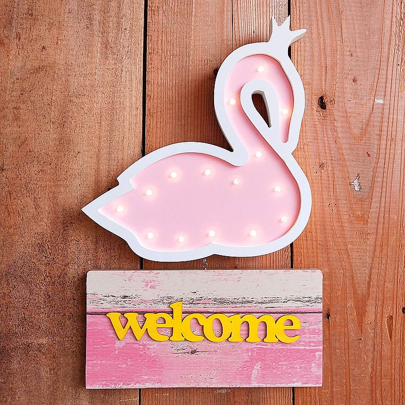 Decorative LED Swan