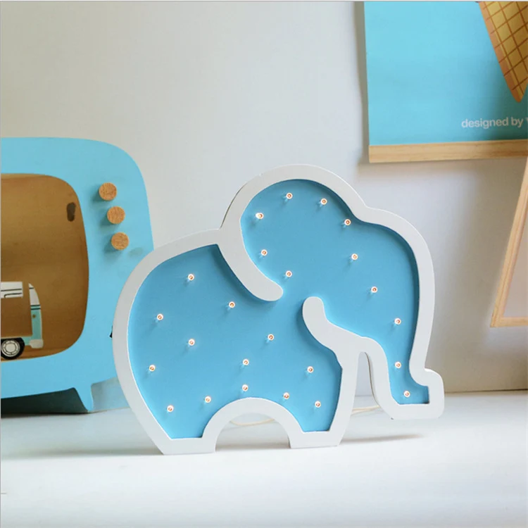 Decorative LED Elephant Night Light