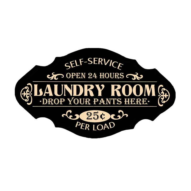 Decorative Laundry Room Sign