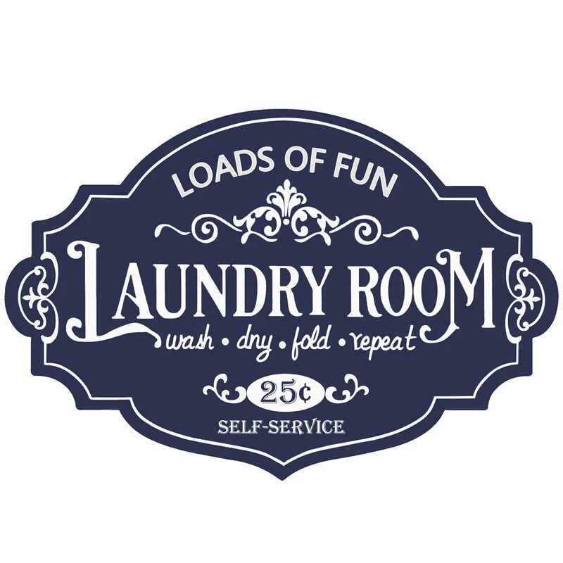 Decorative Laundry Room Sign