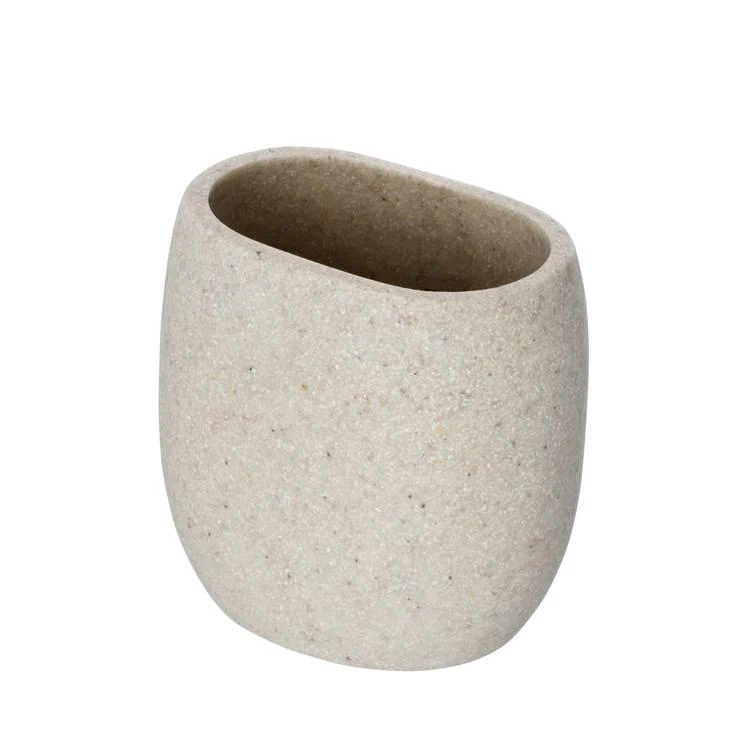 zahnputzbecher puro beige
