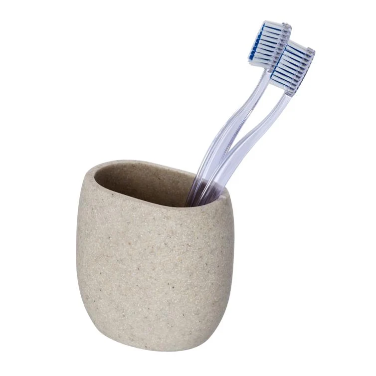 zahnputzbecher puro beige