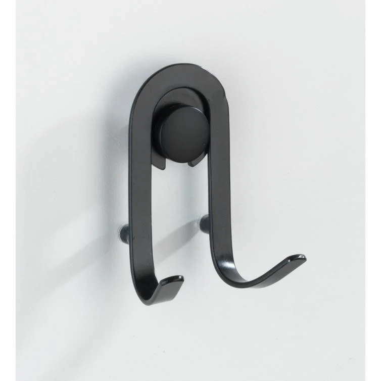wandhaken classic plus schwarz 2er