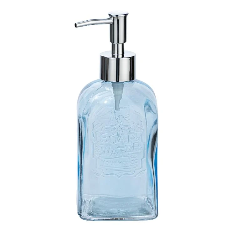 seifenspender vetro eckig blau