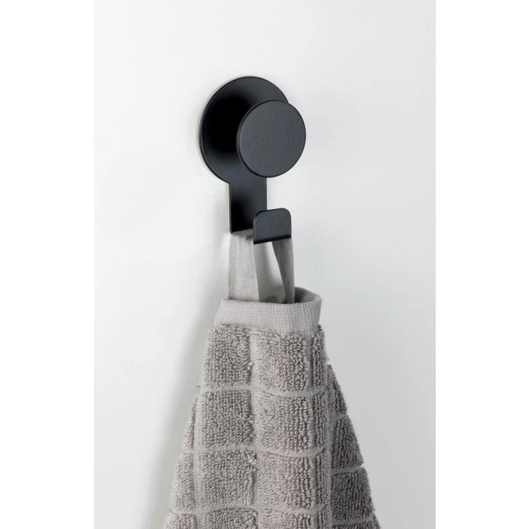 wandhaken blandas edelstahl schwarz mat