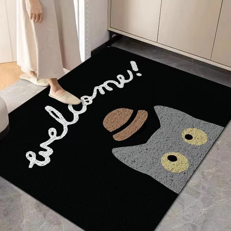 Welcome Theme Decorative Floor Mat