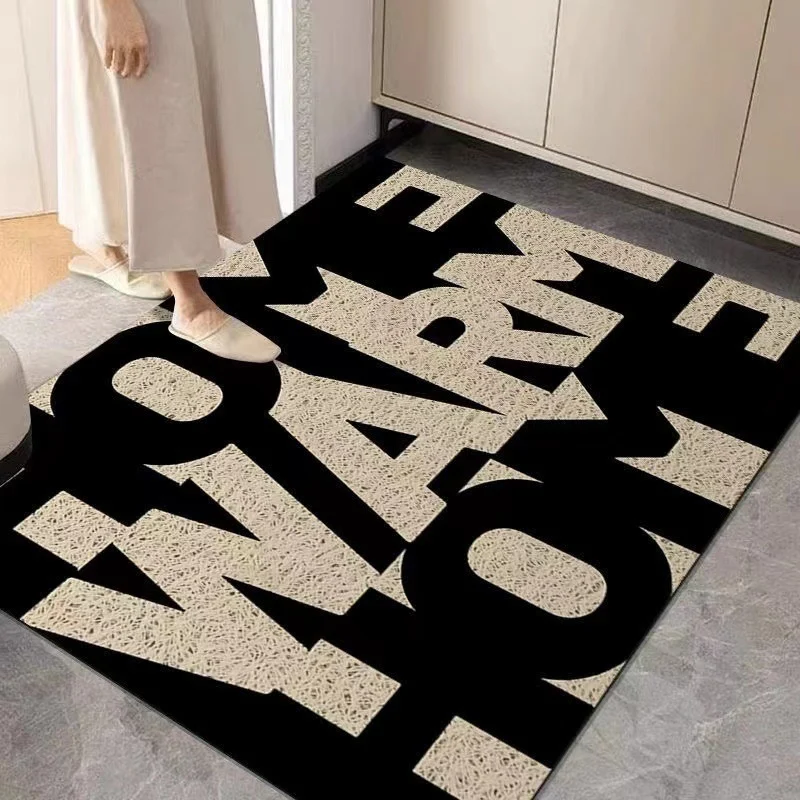 Welcome Theme Decorative Floor Mat