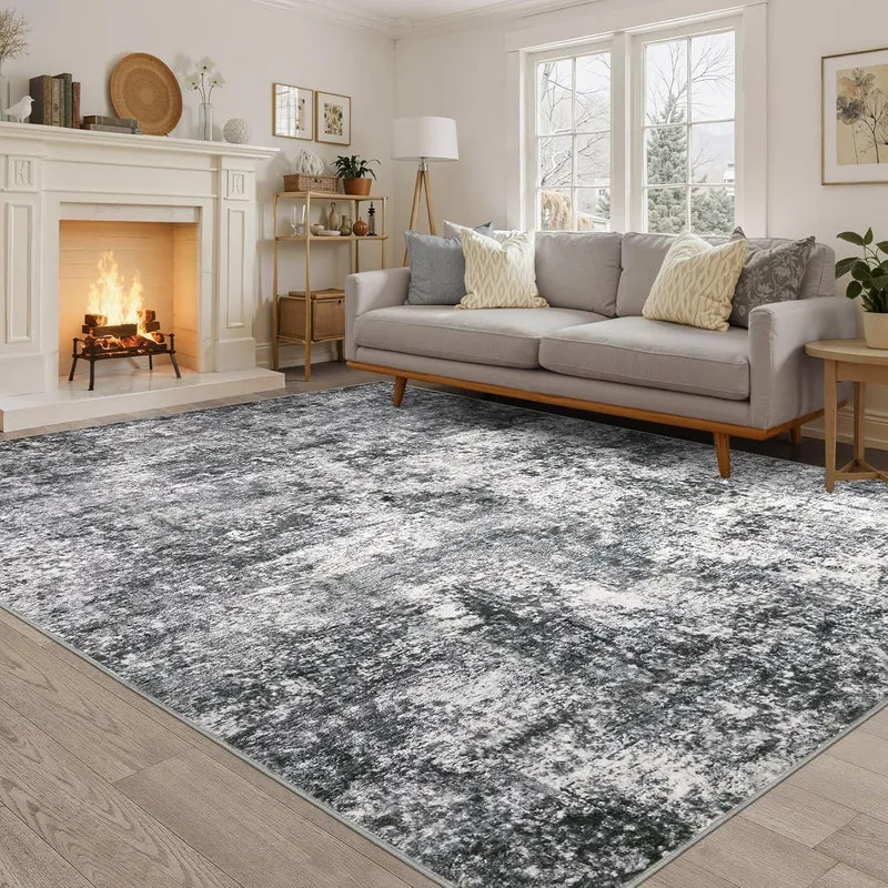 Vintage-inspired Textured Area Rug