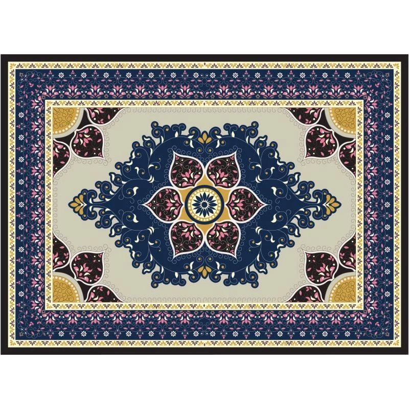 Vintage-inspired Eastern Carpet
