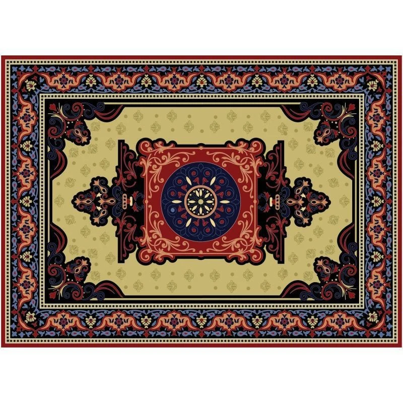 Vintage-inspired Eastern Carpet