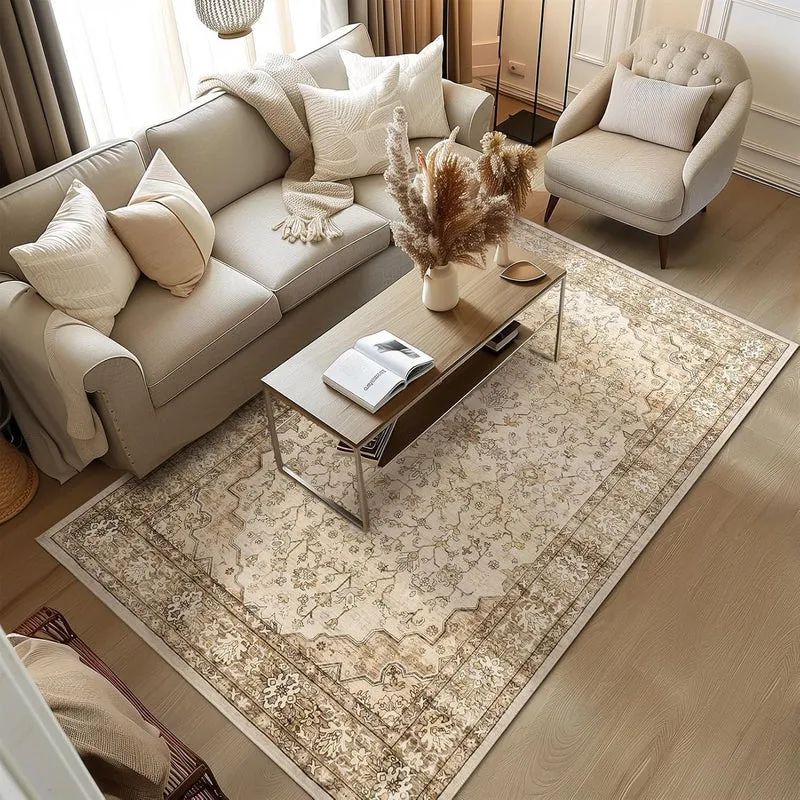 Vintage Flower Design Carpet