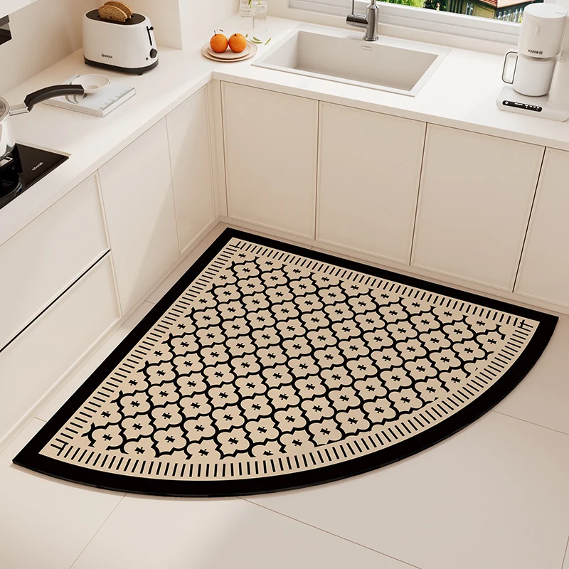 Tropical Theme Park Decorative Kitchen Mat