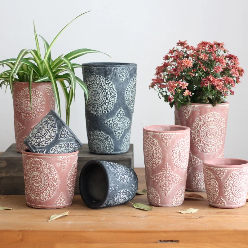 Eleganter Blumenvase aus Keramik Karnz