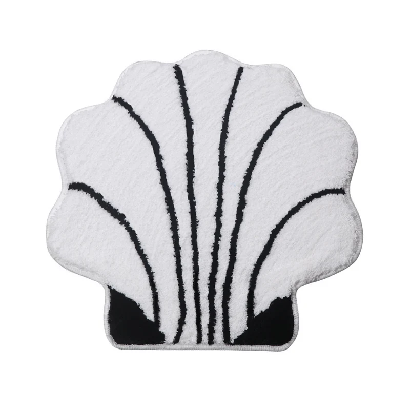 Shell-shaped Bath Mat