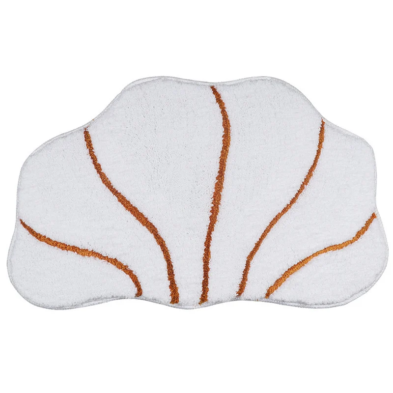 Shell-shaped Bath Mat