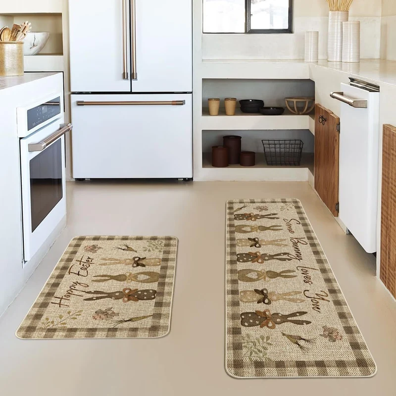 Seasonal Easter Theme Kitchen Comfort Mat