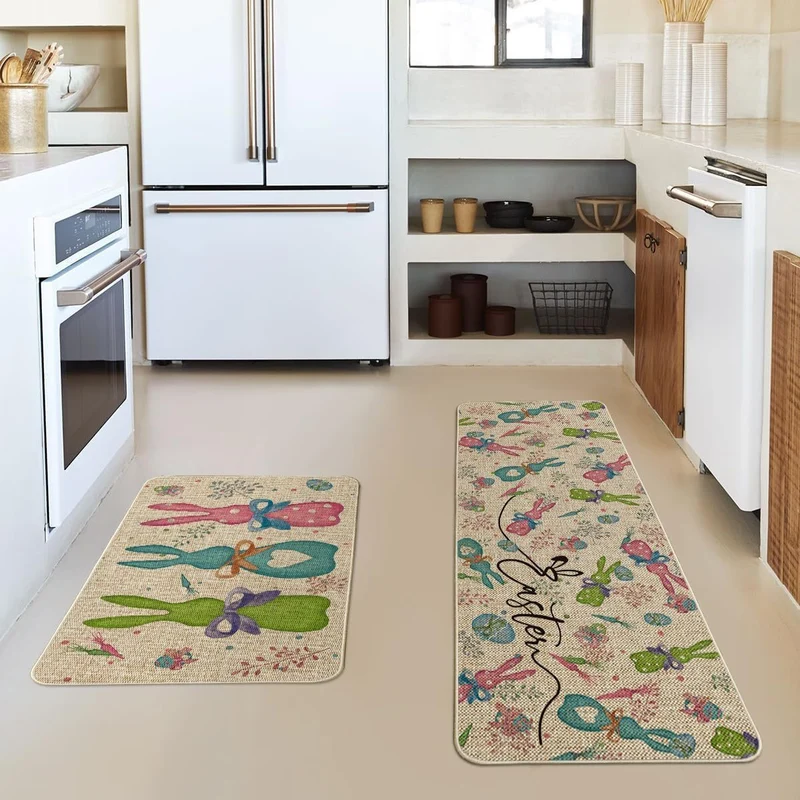 Seasonal Easter Theme Kitchen Comfort Mat