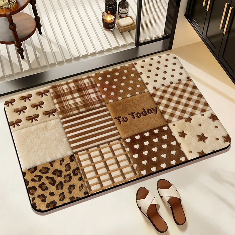 Plush Decorative Bath Mat