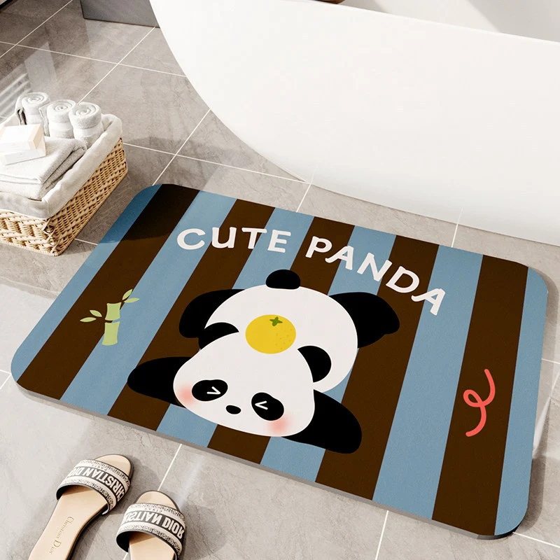 Plush Cartoon Rabbit Bath Mat