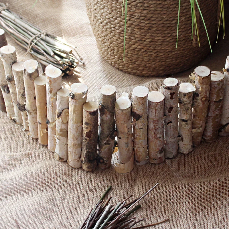 Dekorative Wandverkleidung aus Naturholz Karnz