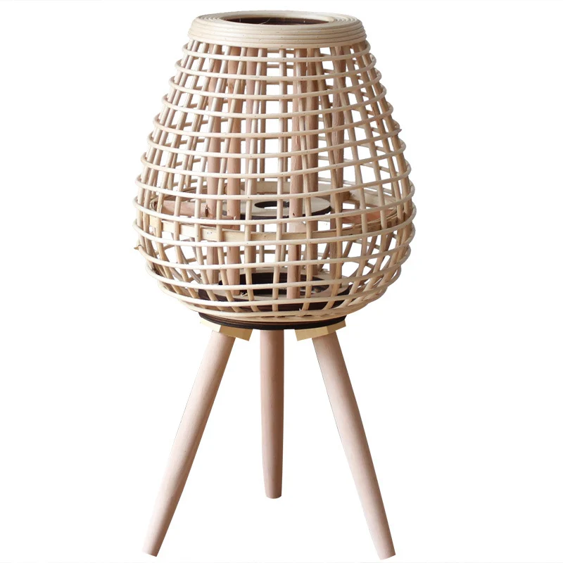 Dekorative Rattan-Laterne Karnz