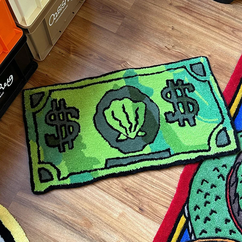 Plush Bathroom Floor Mat