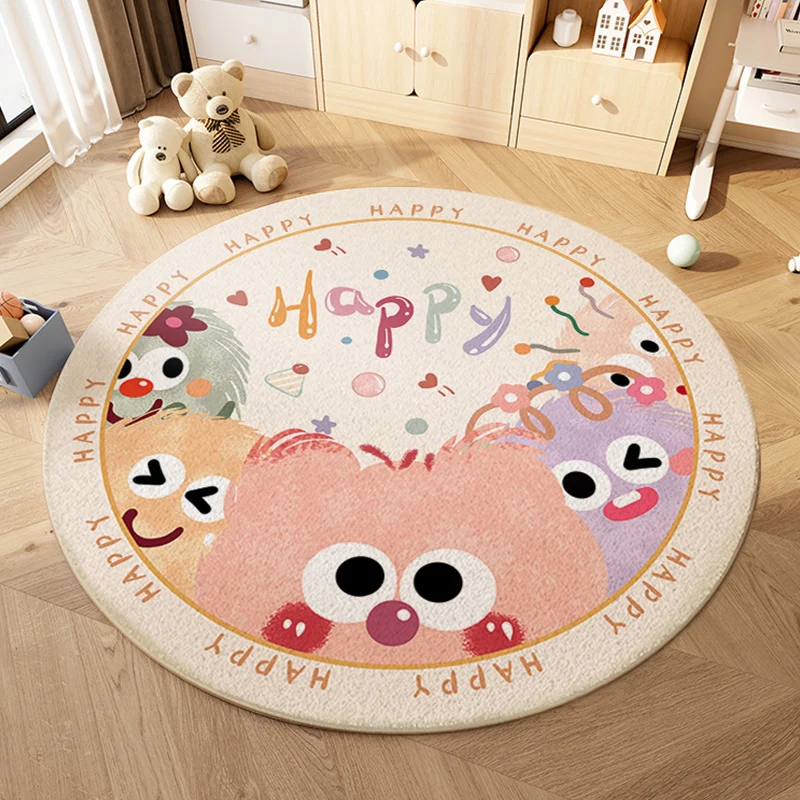 Playful Monster Theme Carpet