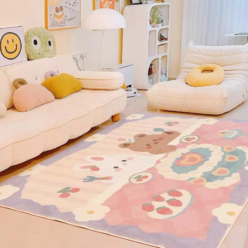 Playful Cupcake-Themed Rug