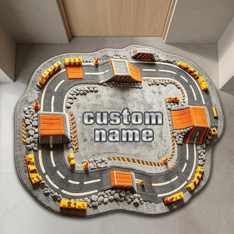 Playful Construction Theme Poster