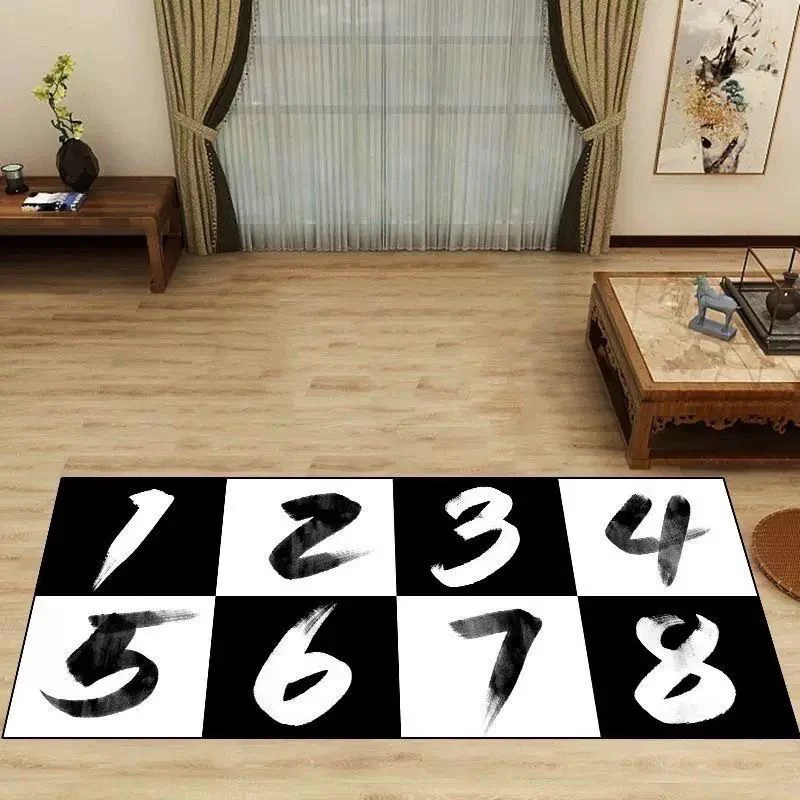 Numbered Game Floor Mat