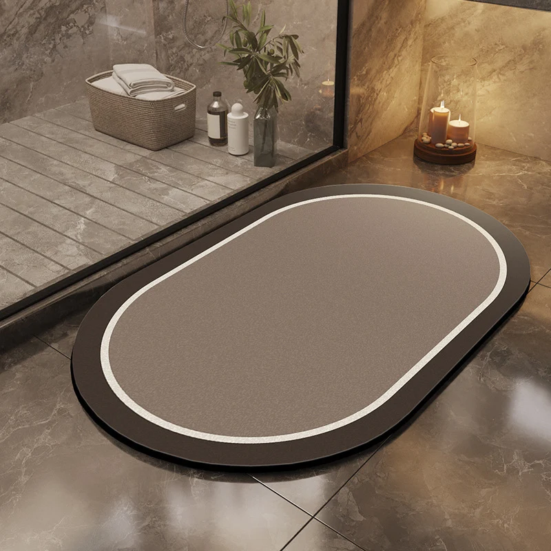 Modern Geometric Bath Mat