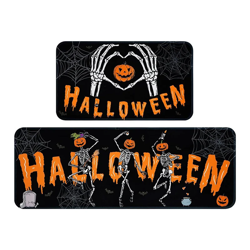 Halloween-Themed Decorative Mat