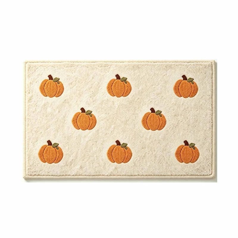 Halloween Theme Bath Mat