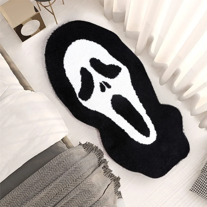Ghost-Themed Bath Mat