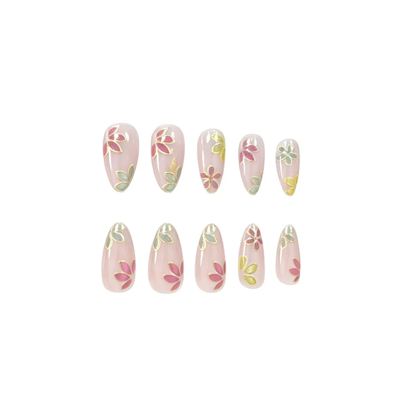 Floral Decorative Nail Enhancements Stornfield